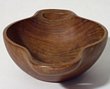 Scandinavian Solid Teak Bowl