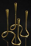 German brass candlesticks