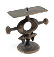 Cast Bronze Arts and Crafts Candlestick