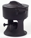 Bertil Vallien for Dansk Cast Iron Fondue Set