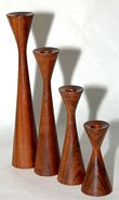 Rosewood Candlesticks
