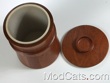 Unsigned Large Danish teak ice bucket 1.