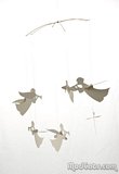Three Danish Flensted Christmas Mobiles