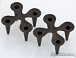 Dansk Cast Iron Candlestick Pair