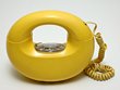 Vintage Yellow Sculptura Donut Phone