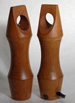 Danish Teak Pepper Grinder and Salt dispenser