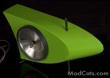 Atomic Green Boomerang Clock