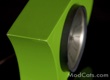 Atomic Green Boomerang Clock
