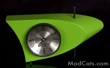Atomic Green Boomerang Clock