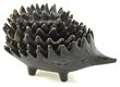 Vintage Cast Iron Hedgehog Set