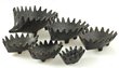 Vintage Cast Iron Hedgehog Set