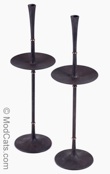 Dansk IHQ Tall Cast Iron Candlestick Pair