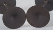 Dansk Jens Quistgaard IHQ Tall Cast Iron Candlestick Pair