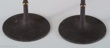 Dansk Jens Quistgaard IHQ Tall Cast Iron Candlestick Pair