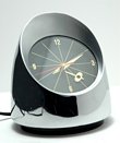Jefferson 500 Chrome Desk Clock