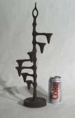 Dansk Jens Qustgaard Cast Iron Candlestick