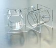 Lucite Acrylic Creamer and Sugar Set