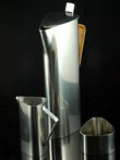 1960s Lundtofte (Denmark) stainless steel coffee set