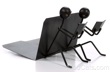 Reading Man Bookends