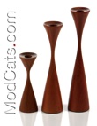 Set of three Rude Osolnik Candlesticks