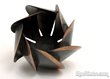 Rebajes Copper Petal Bowl