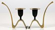 Richard Rohac  Bronze Candle Sticks