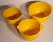 Three Yellow Margrethe Mixing Bowls
