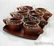 Danish Teak Coffee Server set