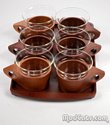 Danish Teak Coffee Server set