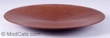 Turned Teak Platter with copper wire inlay