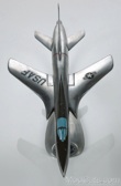 M.M .Verkuyl Republic Thunderchief F-105 Aluminum Model