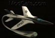 M.M .Verkuyl Republic Thunderchief F-105 Aluminum Model