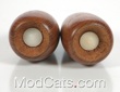 Teak Salt and Pepper Shakers