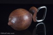 Teak fish bottle opener and corkscrew