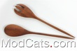 Teak salad Servers