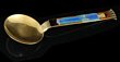 Tostrup Gold Enamel and Sterling Spoon