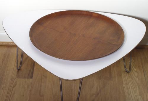 Swedish Molded Teak Ply Tray