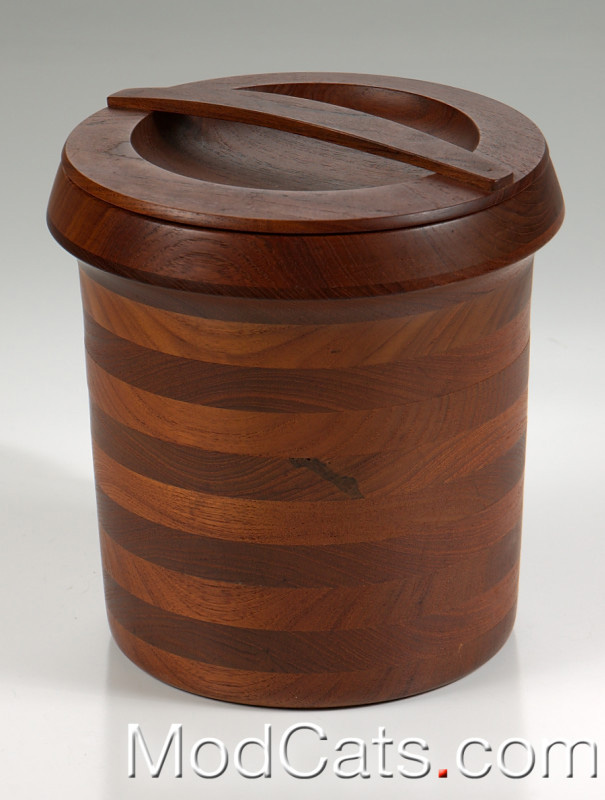 Danish Teak Ice Bucket Wiggors