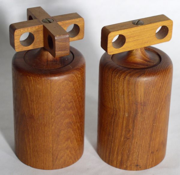Birgit Krogh Teak Salt and Pepper Mills
